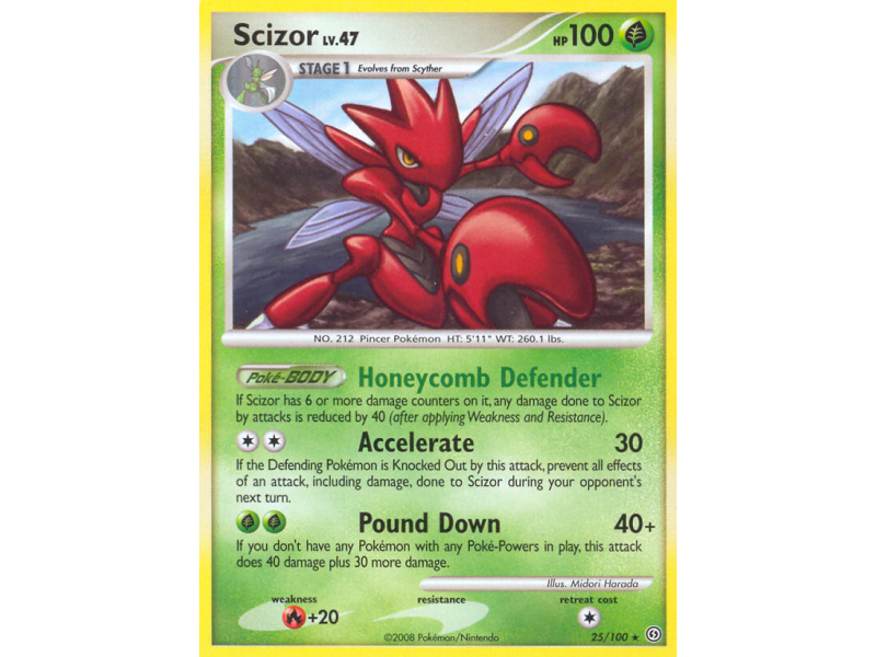 Scizor (Reverse Holo)