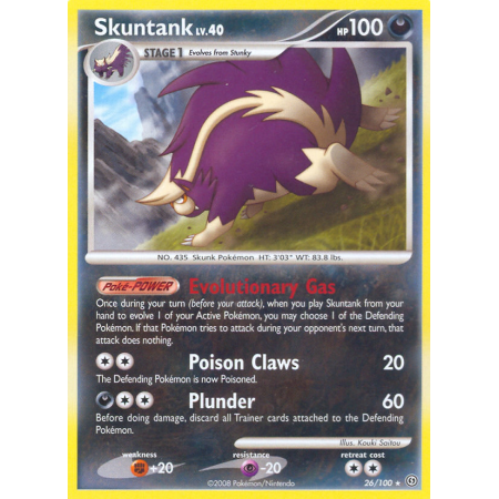 Skuntank (Reverse Holo)