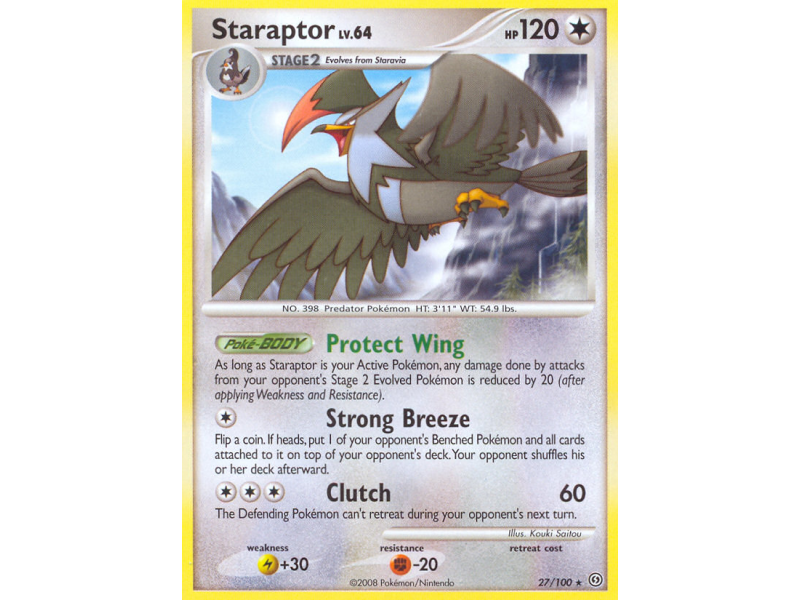 Staraptor (Reverse Holo)