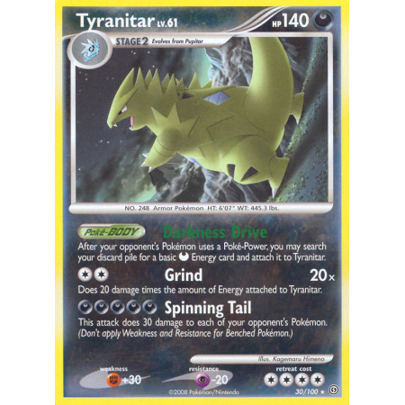 Tyranitar (Reverse Holo)