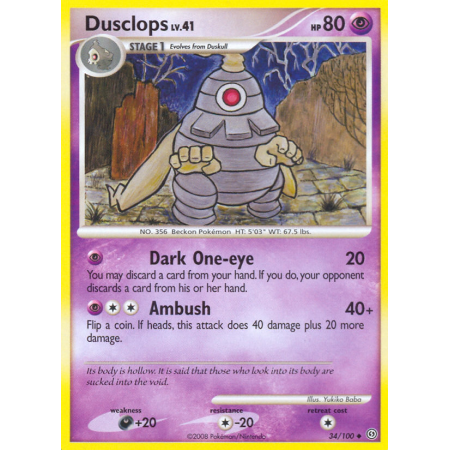 Dusclops (Reverse Holo)