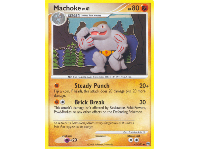 Machoke (Reverse Holo)