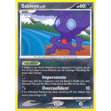 Sableye (Reverse Holo)