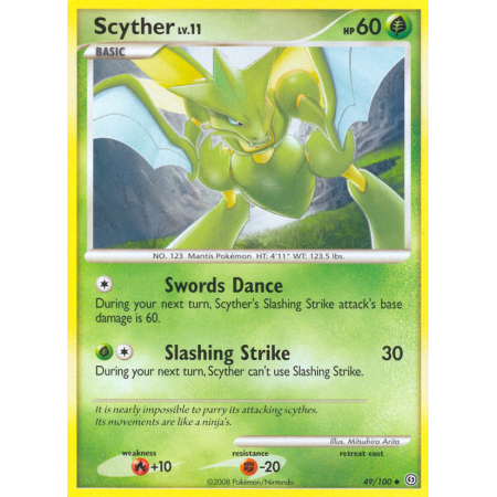 Scyther (Reverse Holo)