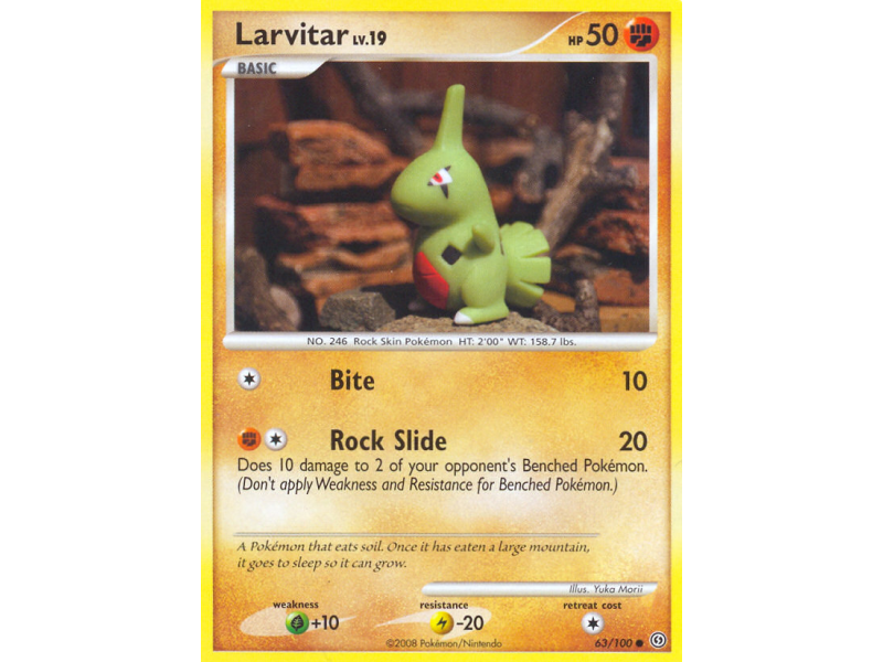 Larvitar (Reverse Holo)