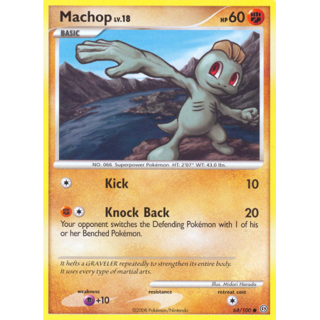 Machop (Reverse Holo)