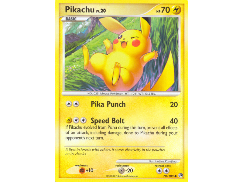 Pikachu (Reverse Holo)