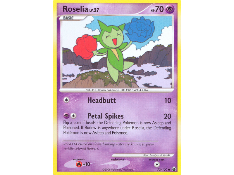 Roselia (Reverse Holo)