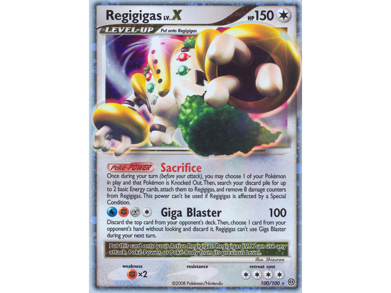 Regigigas LV.X