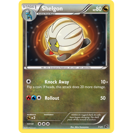 Shelgon (Reverse Holo)