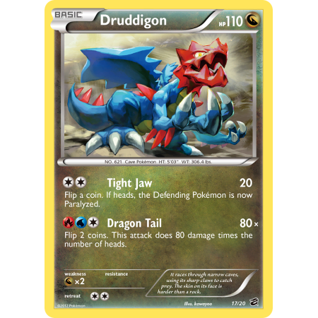 Druddigon (Reverse Holo)