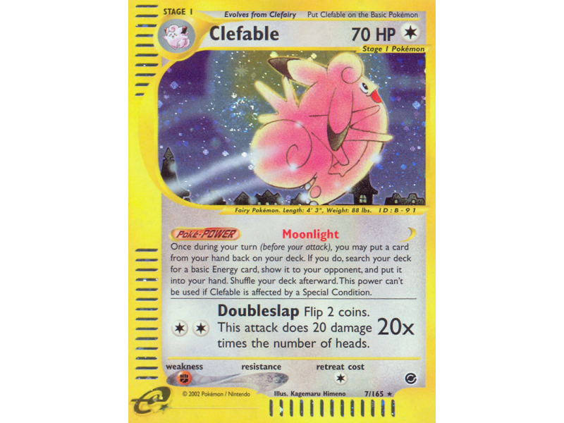 Clefable (Reverse Holo)