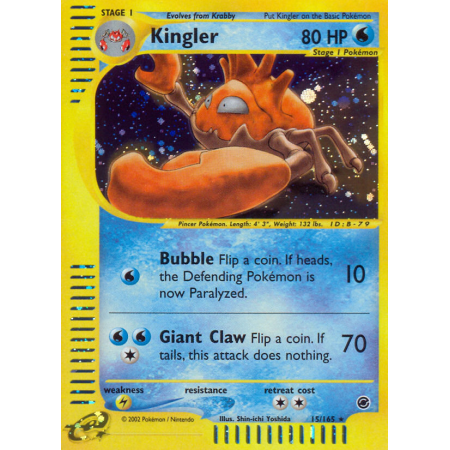 Kingler (Reverse Holo)