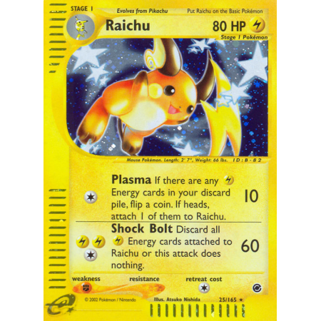 Raichu (Reverse Holo)