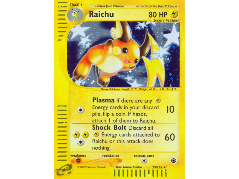 Raichu (Reverse Holo)
