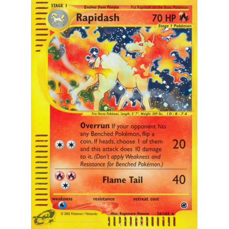 Rapidash (Reverse Holo)