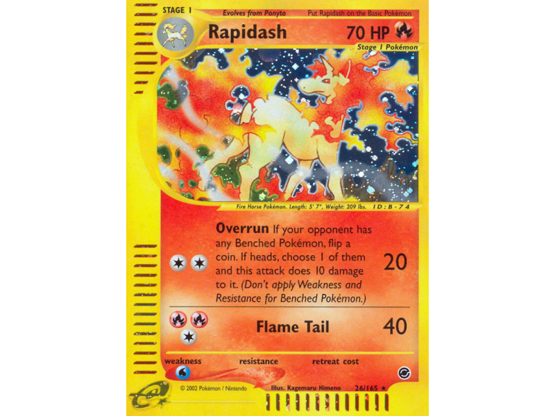 Rapidash (Reverse Holo)