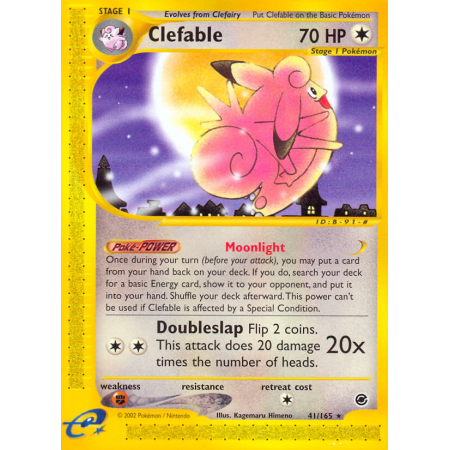 Clefable (Reverse Holo)