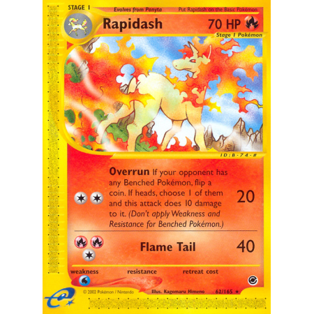 Rapidash (Reverse Holo)