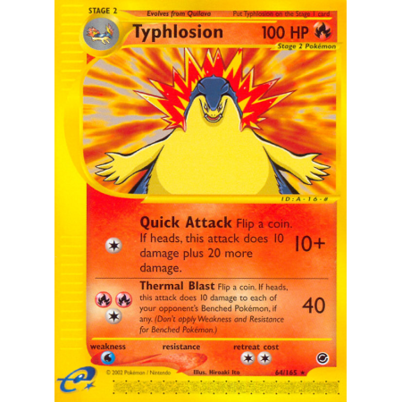 Typhlosion (Reverse Holo)