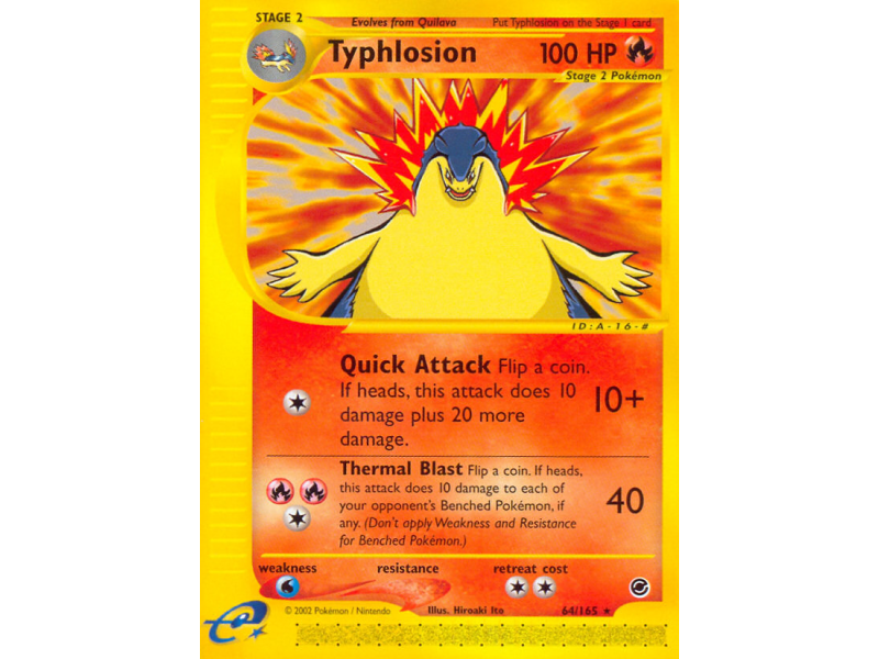 Typhlosion (Reverse Holo)