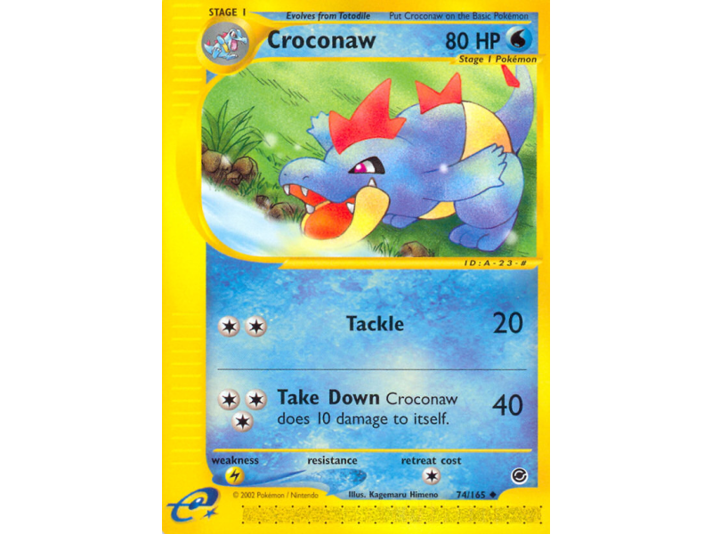Croconaw (Reverse Holo)