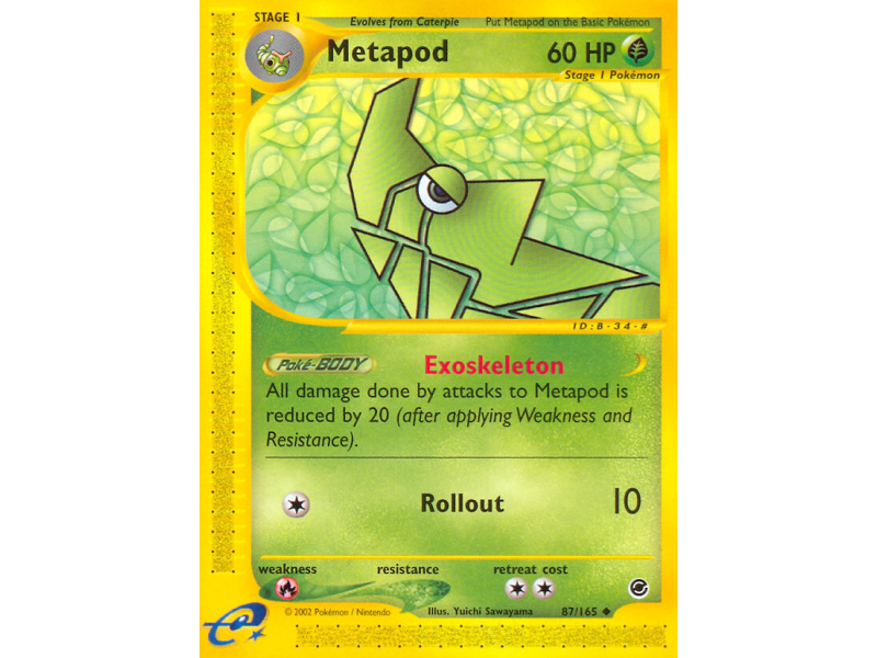 Metapod (Reverse Holo)