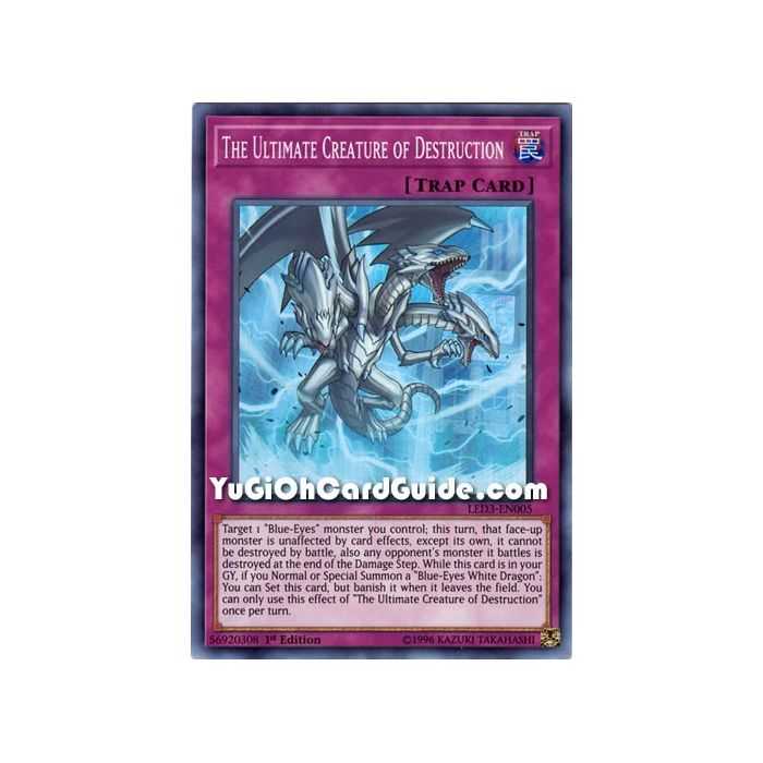 The Ultimate Creature of Destruction (Super Rare) – Legendary Duelist White Dragon Abyss | Carta YUGIOH en México