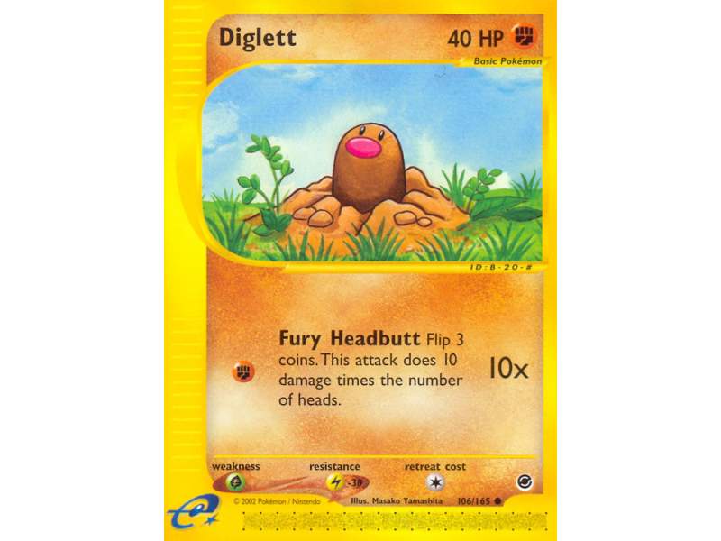 Diglett (Reverse Holo)