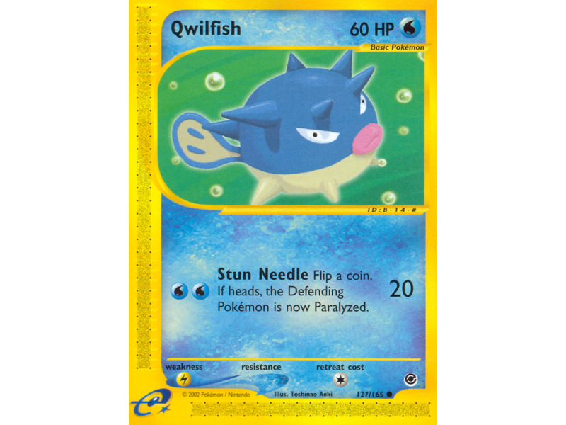 Qwilfish (Reverse Holo)