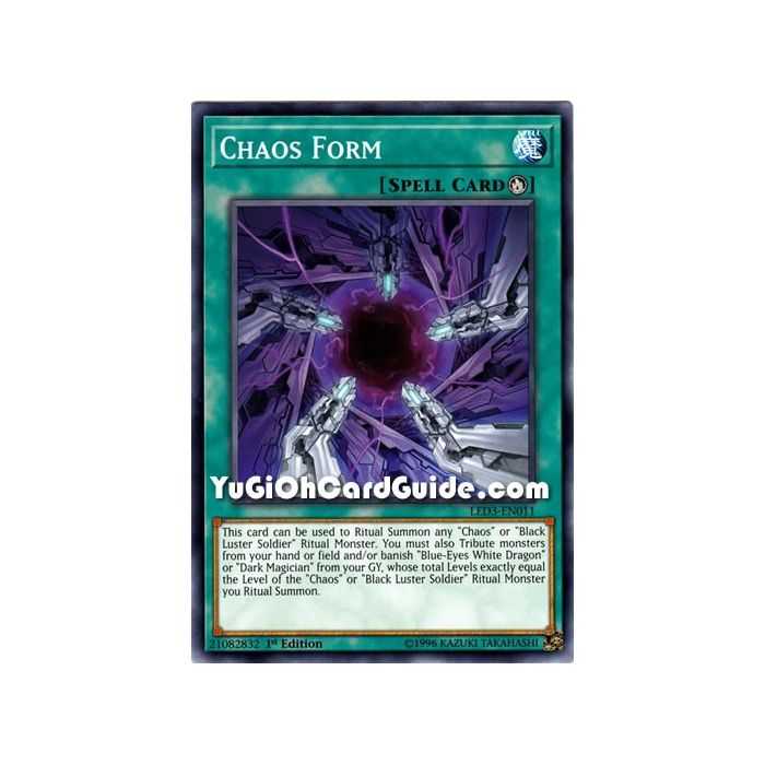 Chaos Form (Common) – Legendary Duelist White Dragon Abyss | Carta YUGIOH en México