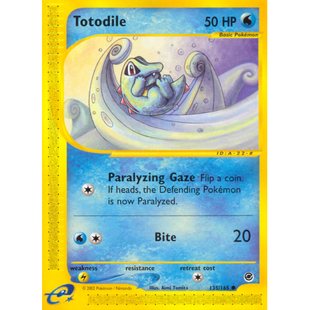 Totodile (Reverse Holo)