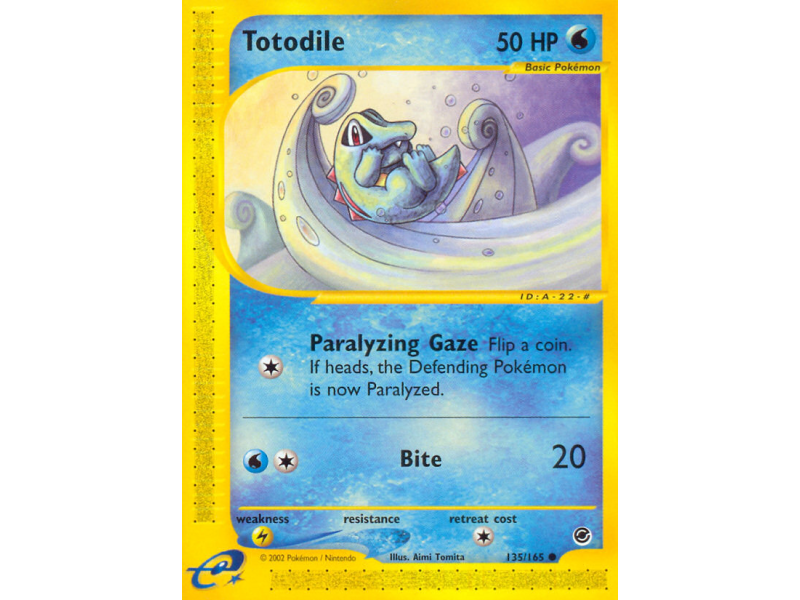 Totodile (Reverse Holo)