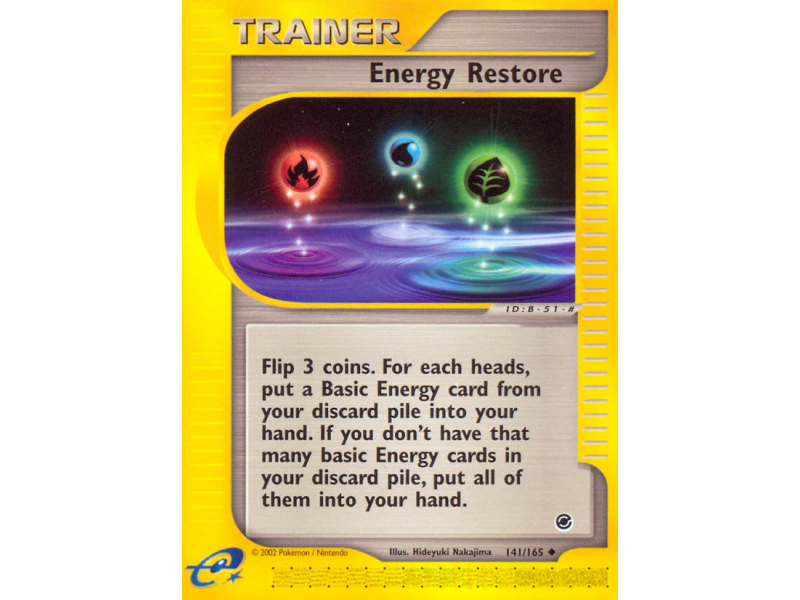 Energy Restore (Reverse Holo)