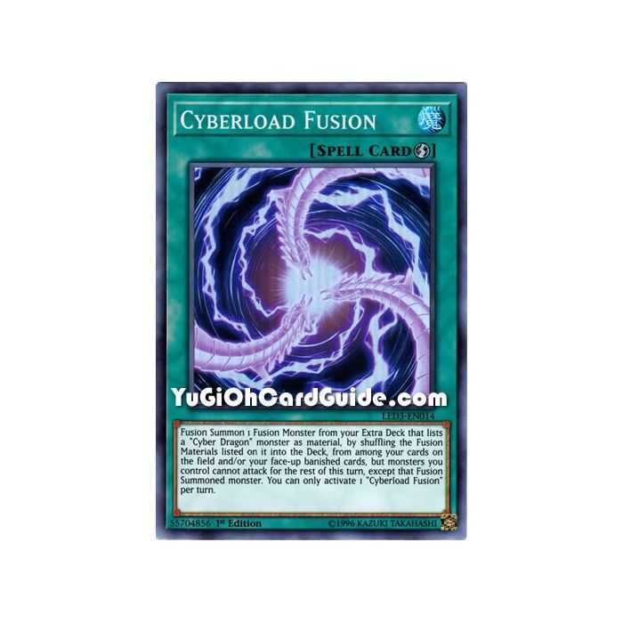 Cyberload Fusion (Super Rare) – Legendary Duelist White Dragon Abyss | Carta YUGIOH en México