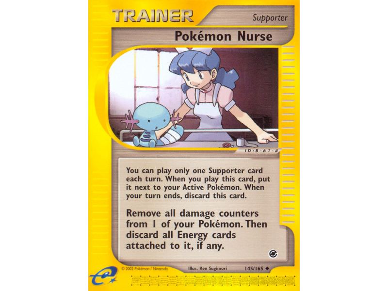 Pokémon Nurse (Reverse Holo)