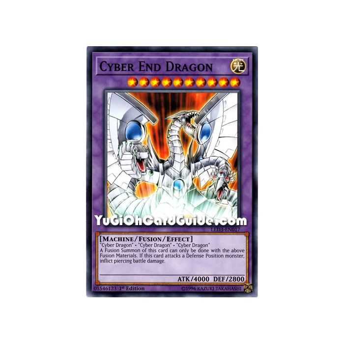 Cyber End Dragon (Common) – Legendary Duelist White Dragon Abyss | Carta YUGIOH en México