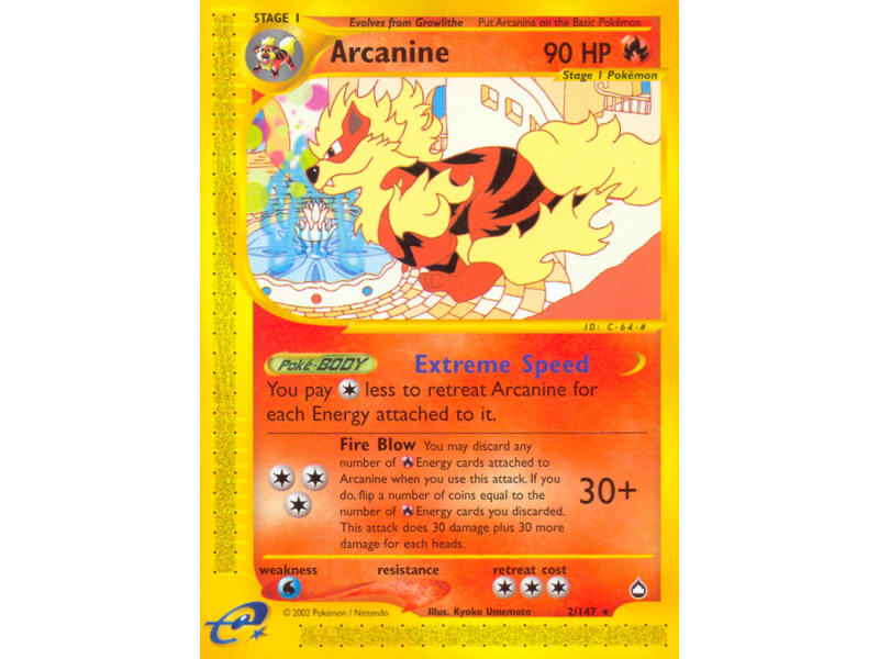 Arcanine (Reverse Holo)