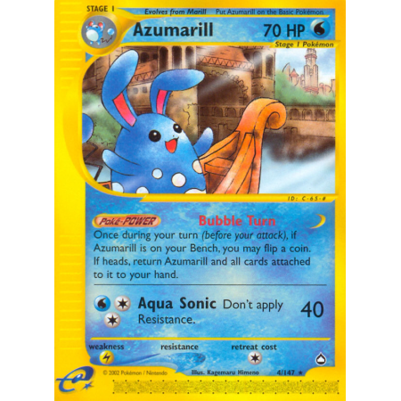 Azumarill (Reverse Holo)