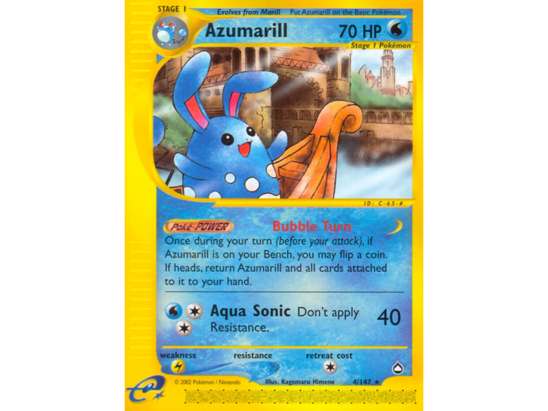 Azumarill (Reverse Holo)