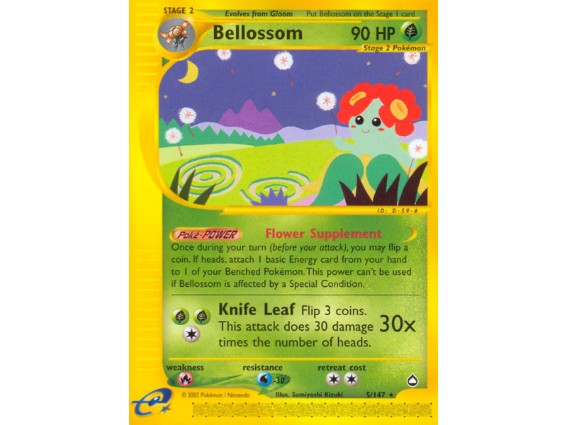 Bellossom (Reverse Holo)
