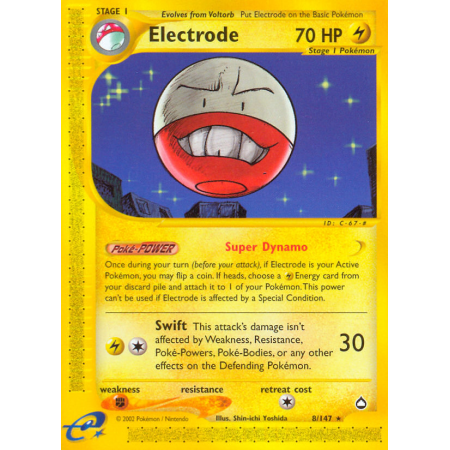 Electrode (Reverse Holo)