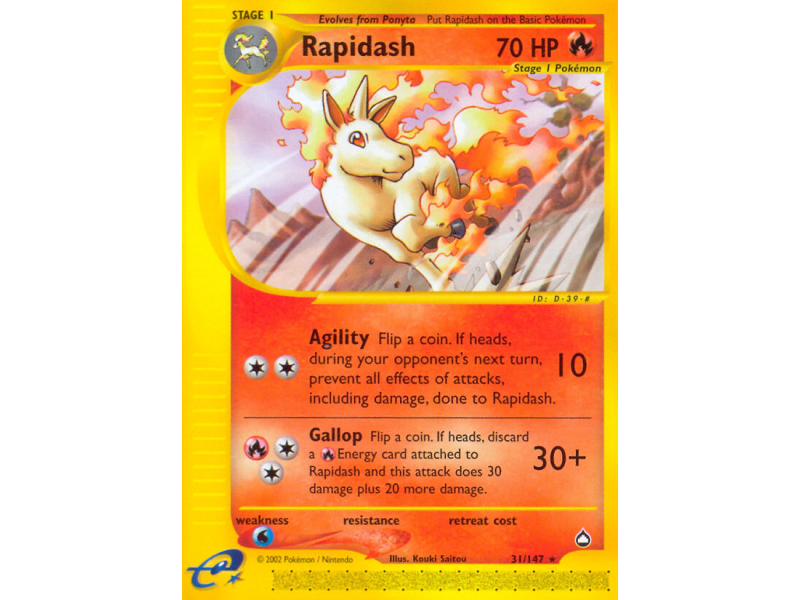 Rapidash (Reverse Holo)