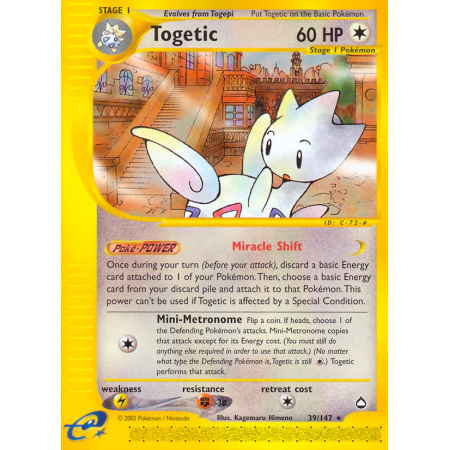 Togetic (Reverse Holo)