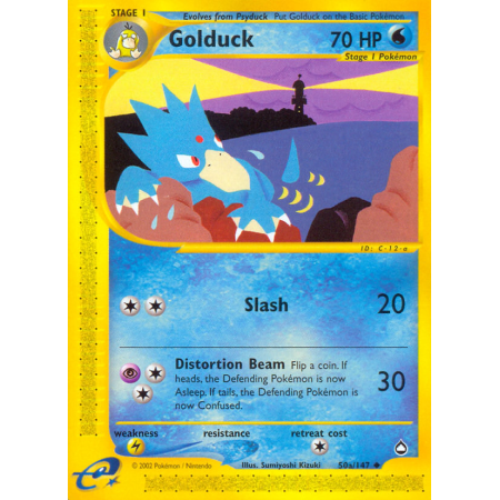 Golduck (Reverse Holo)