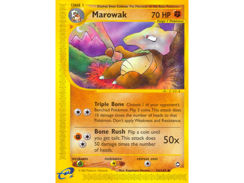 Marowak (Reverse Holo)