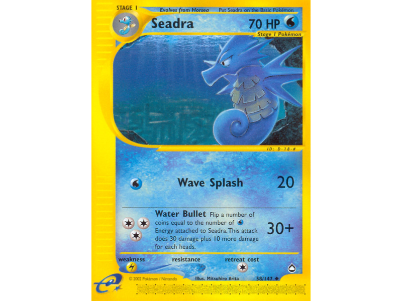Seadra (Reverse Holo)