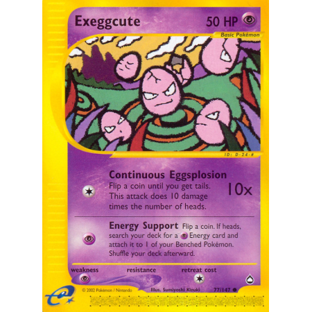 Exeggcute (Reverse Holo)