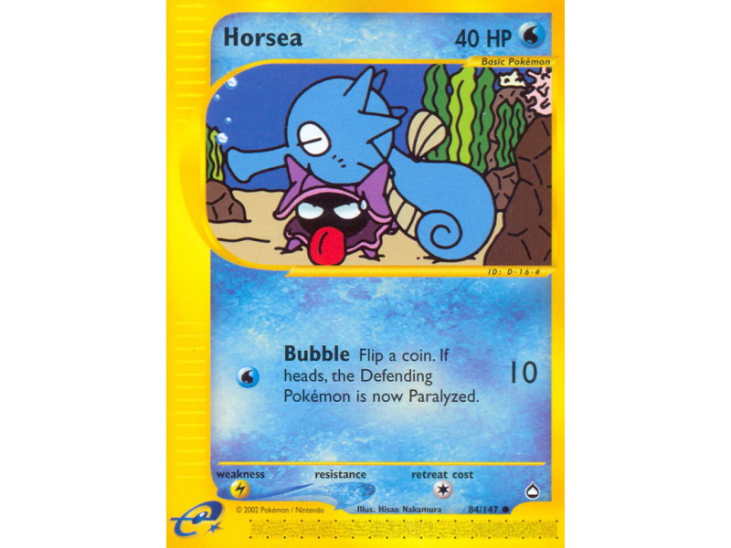 Horsea (Reverse Holo)