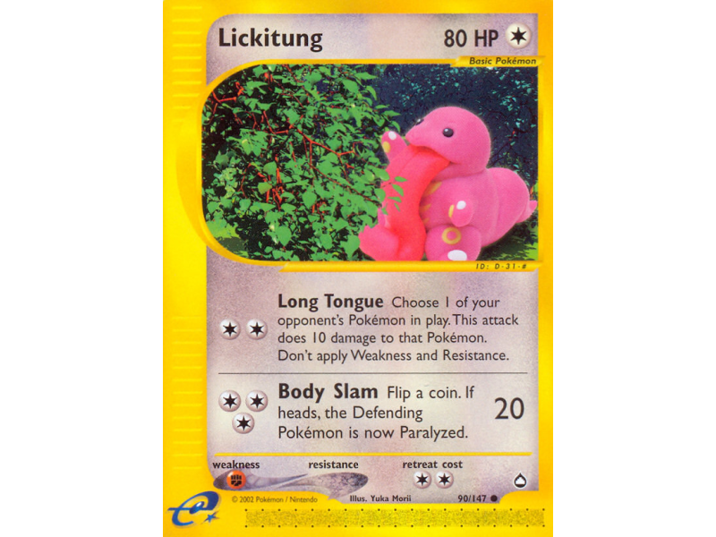 Lickitung (Reverse Holo)